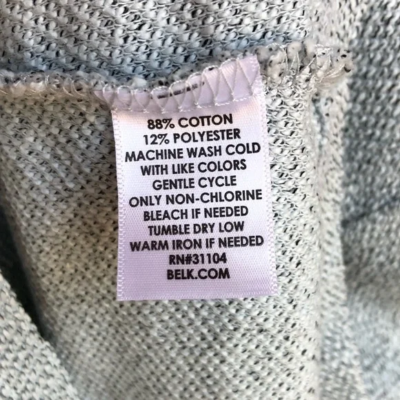 New Directions Cowl Neck Long Sleeve Sweater - Picture 8 of 8